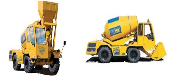 self loading concrete mixtures